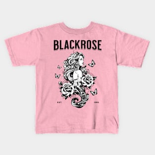 LadyBlackRose Rose Gardening Kids T-Shirt